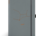 Notes Zverokruh Panna, linajkovaný 13 × 21 cm