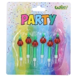 Párty sviečky lienka