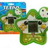 Elektronická hra Tetris zelená hviezda