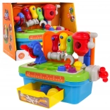 multifunkčná detská dielňa so sortérom, svetlami a zvukmi 24m+