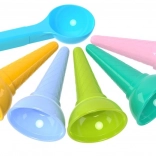 Sada farebných formičiek na zmrzlinové kornútiky s naberačkou