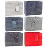 Darčeková taška so zlatými líniami