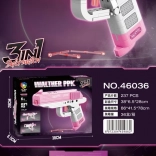 stavebnica ružovej pištole 237 dielikov