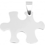 Oceľový prívesok Puzzle