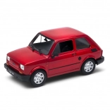 Model auta Welly Fiat 126p Maluch 1:21 červená