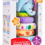 Mäkká skladacia pyramída slon pre najmenších