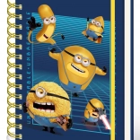 Krúžkový blok A5 2024 s motívom Mimoni