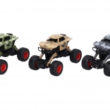 Terénne naťahovacie auto 15 cm s odpružením