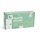 Drevený zápalkový hlavolam – logická hra pre deti od 8 rokov