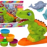 Dinosaurus Ciastolina Set 6 farieb Delfín Mušle