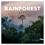 Poznámkový kalendár Dažďové pralesy 2026