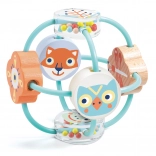 Hrkálka Djeco BabyBali pre deti od 3 mesiacov