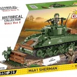 Stavebnica tanku M4A1 Sherman 1:35 – 663 dielikov