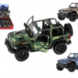 Auto Jeep Wrangler Camo edícia kov/plast 13cm
