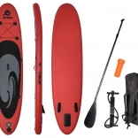 Paddleboard ENERO 320 cm červeno-čierno-sivý