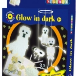 Svietiace zažehlovacie korálky Kostlivci a duchovia 1100ks