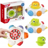 Woopie Kozmická Raketa Aktívna Kocka - Vzdelávacia Zmyslová Kocka 18m+