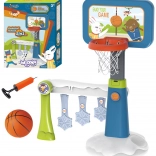 Woopie sada 2v1 basketbal a futbalová bránka + lopta + pumpa