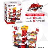 viacúrovňové hasičské parkovisko s výťahom a príslušenstvom