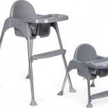 jedálenská stolička pre deti 2v1 s táckou a pásmi ECOTOYS