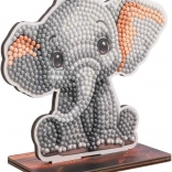 Diamantové maľovanie Safari: Slon