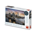 Neónové puzzle Súmrak nad Tower Bridge 1000 dielikov