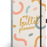 Týždenný nedatovaný diár My Bullet Planner 13 × 21 cm