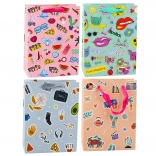 Darčeková taška s motívom nálepiek