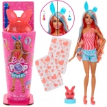 Barbie pop reveal shakes bábika s králikom a prekvapeniami