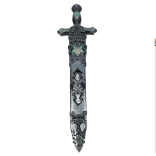 Karnevalový plastový meč s puzdrom