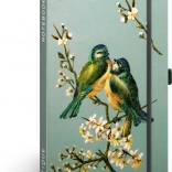 Notique bodkovaný notes Vtáky Kateřiny Winterovej 13 × 21 cm