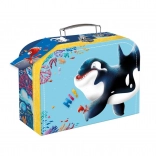 Papierový školský kufrík Hi