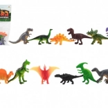 Mini dinosaury – plastové figúrky 6-7 cm, 12 ks