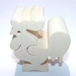 Fauna drevená hračka kohút