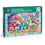 Puzzle Majestátne Dinosaury 64 dielikov