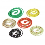 Gumový had 106 cm – 6 druhov